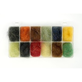 Kingfisher Fly Fishing Fine and Dry Fly Tying Dubbing Dispenser