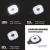 Wmcaps USB Rechargeable Light for LED Beanie, Lighting Modes Hands