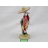 Dod Bandito Mexican Bandit with Cigar Skeleton Outlaw Sculpture