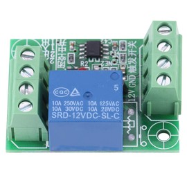 Trigger Switch Relay Bistable Circuit DC 12V Single Channel Bistable Circuit Trigger Switch Relay Control Module Single Channel Module DC12V Bistable