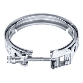 EVIL ENERGY 4.0" V Band Clamp Quick Release Stainless Steel Male Female Mild Steel (without Flange)