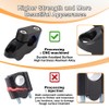 REARACE 7/8" 22mm Handlebar Risers Extension Mount Clamp for ATV/Dirt