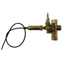 1/2" NPT Combination Pilot Valve, Unloader Valve, Check Valve plus Throttle Control Cable for 8HP - 13 HP Gas air Compressors and Below (095-125 PSI, 24" Throttle Control Cable & Unloader Valve)