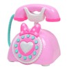 Baoblaze Plastic Electric Telephone Phone Kids Bilingual Toy Gift -