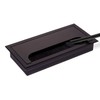 LIKERAINY Cable Bushing Desk Table Grommets 80x 280mm Cable Outlet