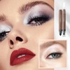 Pearl White Eyeshadow Stick, Metallic Highlight Pencil Crayon Brighten Pen