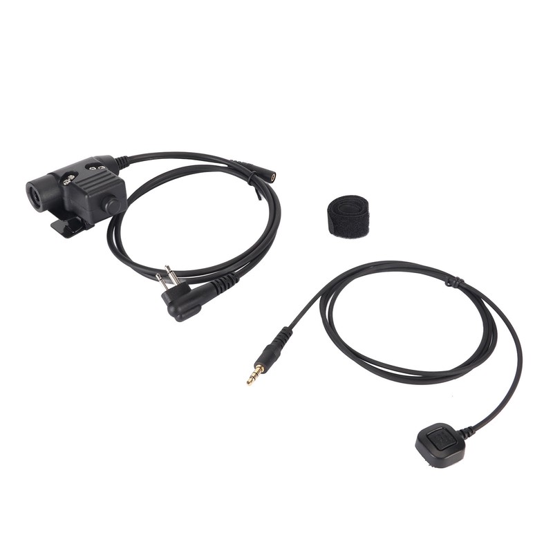 U94 PTT Adapter Push to Talk Button Walkie Talkie Military