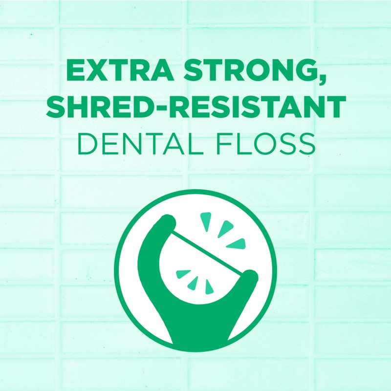 GUM Professional Clean Floss Picks - Extra Strong Shred-Resistant Floss,