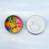 Set of 10 Stitch Markers in a tin