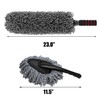 4Pcs Car Duster Kit, Multipurpose Dense Microfiber Duster for Car