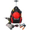 MELOTOUGH Wheeled Rolling Tool Bag Heavy Duty Tool Backpack with