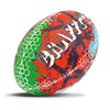 Rhino Graffiti Rugby Ball (Red Blue, 5)
