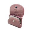 LUGUPELL Women's & Girls' Pink Leather Minimal Zipper Clutch Wallet