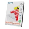 PAVO Premium 250 Micron Office 65 x 95mm Laminating Pouches
