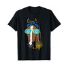 Hanukkah Horse Chanukah Jewish Equestrian Women Girls Kids T-Shirt