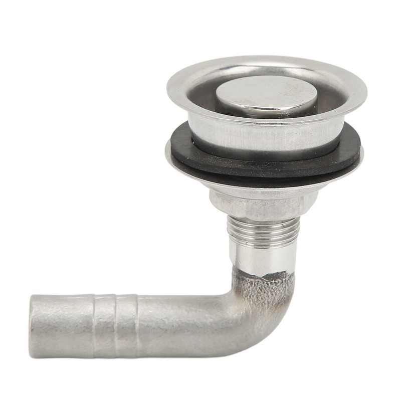 Fuel Tank Vent with Mounting Gasket 90 Degree Elbow Marine