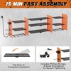 Power Tool Organizer Wall Mount, Expanded Width Garage Storage 3