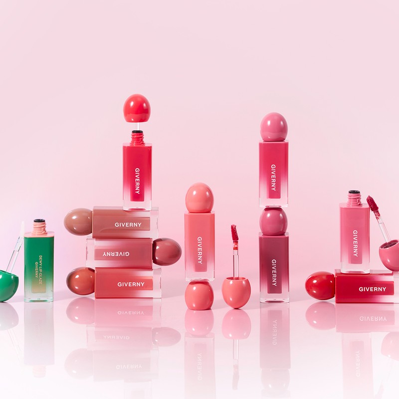 Giverny Dewy Lip Glaze Tint 10Colors 4.3g/4.9g / 지베르니 듀이