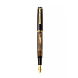 Pelikan Fountain pen Classic M200 Brown-Marbled - B Nib