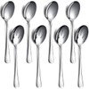 Serving Spoons Pack of 8, Kyraton Large Serving Spoons for