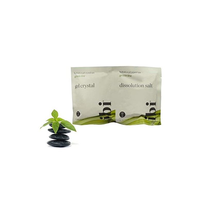 IBI Pedi Spa Packets Peppermint Spa Gel, 10 Set