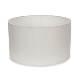 Modern White Fabric Cylinder Ceiling Pendant Lampshade/Table Lamp/Floor Lamp Drum Light Shade - Medium