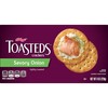 Toasteds Crackers, Party Snacks, Lunch Snacks, Savory Onion, 8oz Box