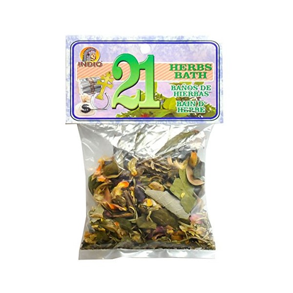21 Herbs Bath Herbs 0.75oz Jar