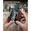 avanture Wallet for Men Card Holder: Pop Up Card Case,