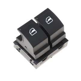 GEEANDLY Window Regulator Switch Window Regulator Switch 1K3959857 Compatible with Golf Mk5 Caddy for Passat Eos for Jetta