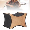 Guitar Neck Rest 2 Heights Solid Wood Support Soft Sponge