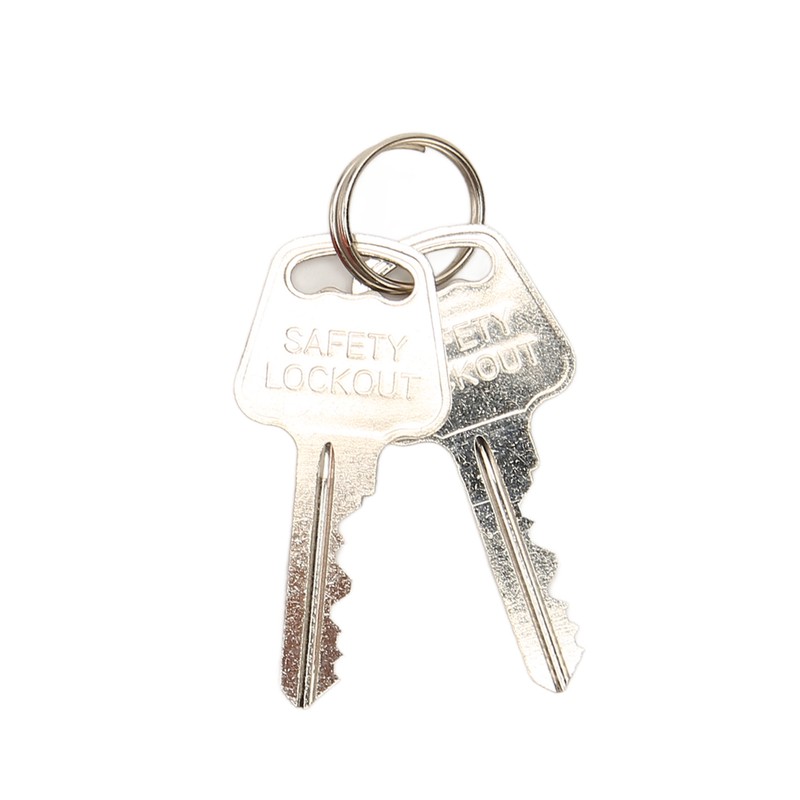 Safety Padlock Industrial Aluminum Steel Lock Beam Anodized Isolation Lockout