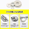 MYLCHBDJ Washer 304 Stainless Steel Flat Washer M2 to M10