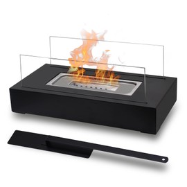 Tabletop Fire Pit, Portable Indoor/Outdoor Mini Small Table Top Firepit for Home Patio Table Decor, Gifts for Women, Wedding Gifts, Housewarming Gift