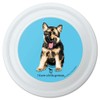 GRAPHICS & MORE I Know a Little German Shepherd Puppy Dog Novelty 9" Flying Disc