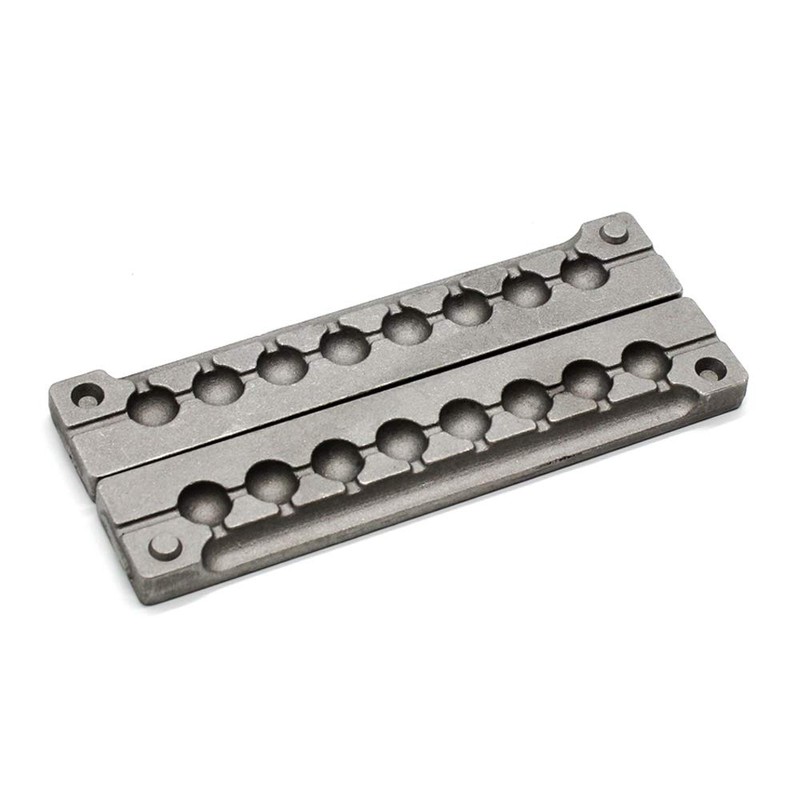 Dimatteo Round Sinker Mold with 8 Cavities and 1/2-Ounce,Without Handle