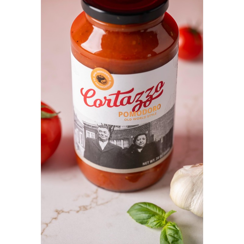 Cortazzo Pomodoro Sauce - Old World Style Pasta Sauce |