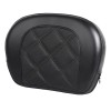 Unbranded Rear Passenger Sissy Bar Backrest Pad For Harley Street