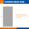 MAGZO Screen Door Replacement Mesh,48"W x 99"L Window Screen Mesh