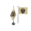 Flaggenfritze Austria-Hungary Table Flag 1815-1915 + Free Sticker