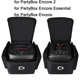 Yaowanguan Protective Case for JBL PartyBox Encore 2 / PartyBox Encore Essential Portable Party Speaker and Microphones, Party Box Encore Carry Bag Travel Case Accessories Bag
