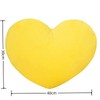 Huilimei Plush Pillow Heart Shape 40 cm Cute Floor Cushion