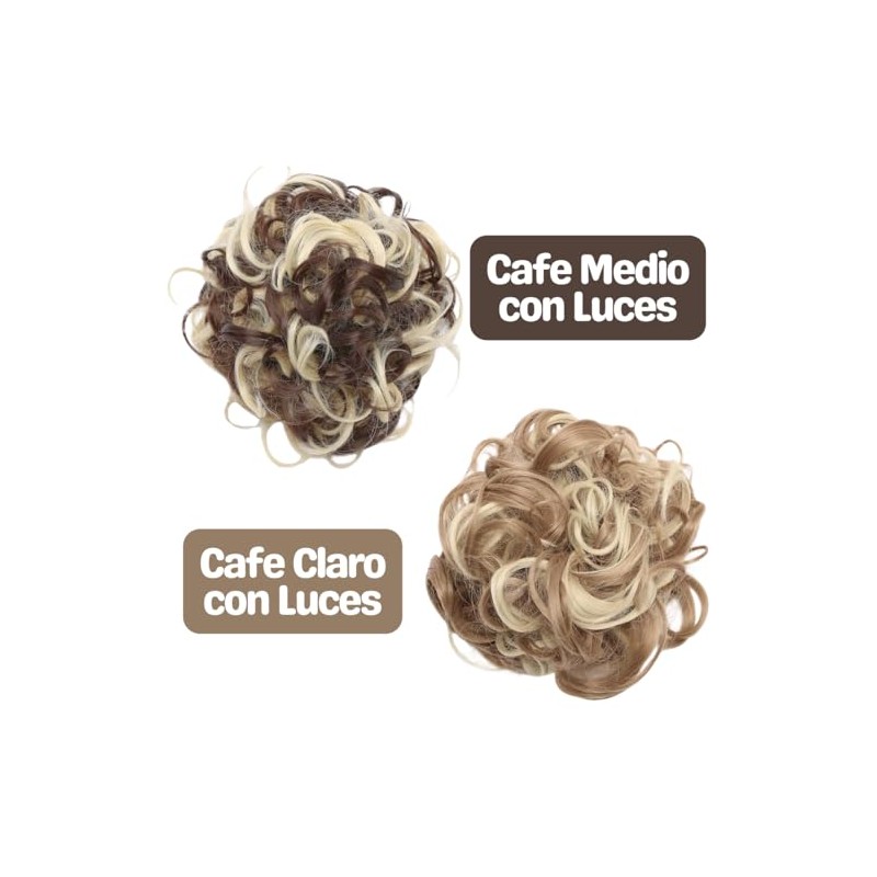 Extension De Cabello Banda Elástica Para Chongo Coleta 1pz banda