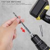 NORTOOLS Masonry Drill Bits 5 PCS Concrete Drill Bit Sets