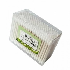 200-Count Hygienic Square Cotton Swabs Makeup 3ea
