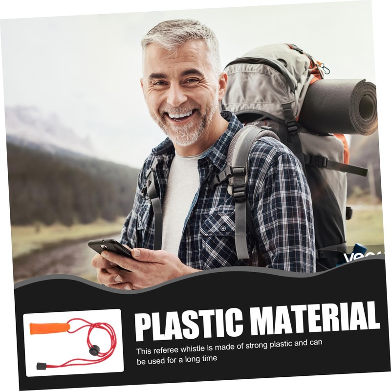 OHPHCALL Survival Whistle Pendant Treble Whistle Referee Training Tool for