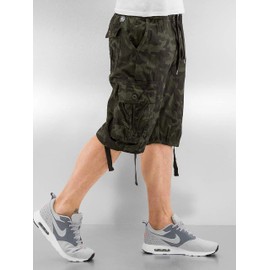 Jogger Shorts with Cargo Pockets - Regular and Big & Tall Sizes, Woodland, Medium