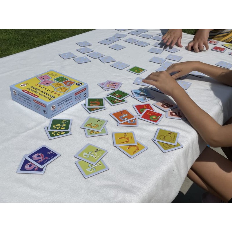 Armenian Alphabet Memory Game