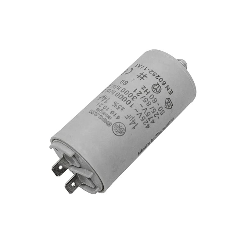 Lumonic Starting Capacitor 416.10.21 A [Including Plug 6.3 x 0.8