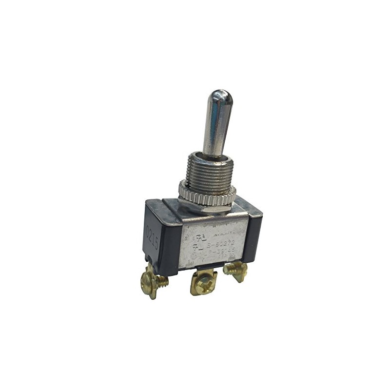 Gardner Bender GSW-117 Heavy-Duty Electrical Toggle Switch, SPDT, Mom ON-OFF-Mom-ON,